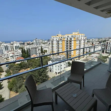 Luxurious 3-bedroom Seaview Penthouse With Panoramic Sea Views At Kyrenia Center * Kirenia